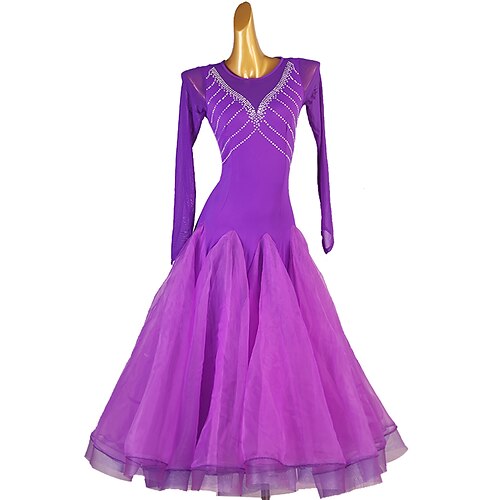 Ballroom-dans Kjole Rhinsten Tvinning Dame Ytelse Trening Langermet Spandex Organza
Ballroom-dans Kjole Rhinsten Tvinning Dame Ytelse Trening Langermet Spandex Organza