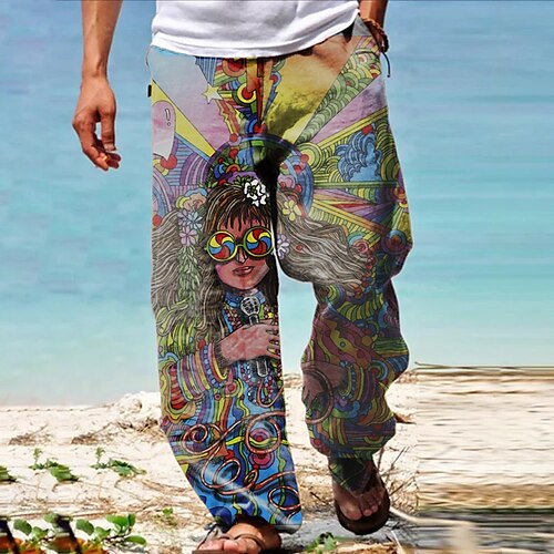 Per uomo Pantaloni Pantaloni estivi Pantaloni da spiaggia A cordoncino Vita elastica Stampa 3D Cartoni animati Stampe astratte Comfort Informale Giornaliero Per eventi Streetwear Hawaiano Giallo Blu
Per uomo Pantaloni Pantaloni estivi Pantaloni da spiaggia A cordoncino Vita elastica Stampa 3D Cartoni animati Stampe astratte Comfort Informale Giornaliero Per eventi Streetwear Hawaiano Giallo Blu