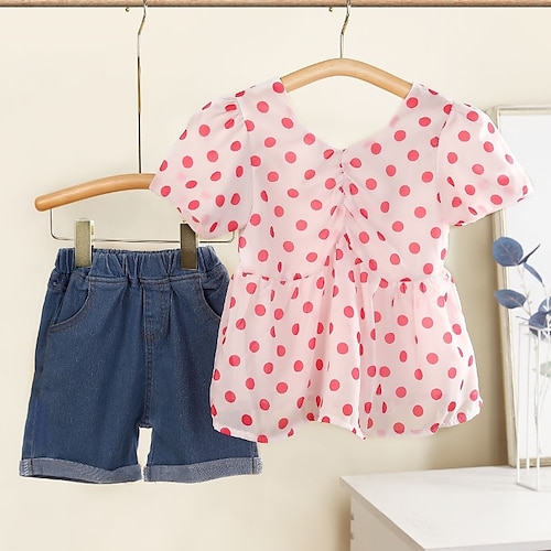 2 pezzi Bambino (1-4 anni) Da ragazza Floreale Completo Impostato Manica corta Giornaliero Informale 3-7 anni Estate Rosa
2 pezzi Bambino (1-4 anni) Da ragazza Floreale Completo Impostato Manica corta Giornaliero Informale 3-7 anni Estate Rosa