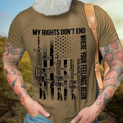 Per uomo maglietta Magliette Pop art Arma Bandiera Girocollo Abbigliamento Stampa 3D Esterno Informale Manica corta Stampa Di tendenza Originale Vintage
Per uomo maglietta Magliette Pop art Arma Bandiera Girocollo Abbigliamento Stampa 3D Esterno Informale Manica corta Stampa Di tendenza Originale Vintage