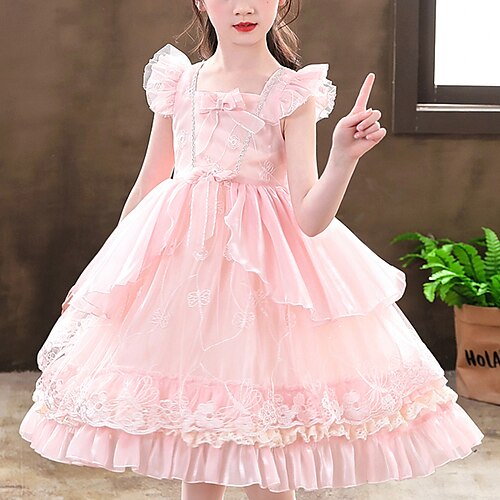 Bambino Da ragazza Vestito da festa Farfalla Vestito Abito da battesimo Girocollo Senza maniche Adorabile Vestito 3-10 anni Estate Rosa
Bambino Da ragazza Vestito da festa Farfalla Vestito Abito da battesimo Girocollo Senza maniche Adorabile Vestito 3-10 anni Estate Rosa