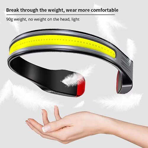 Luce LED Torce frontali Torcia da pesca emettitori Portatile Professionale Leggero Facile da portare Duraturo Campeggio / Escursionismo / Speleologia Uso quotidiano Caccia Nero
Luce LED Torce frontali Torcia da pesca emettitori Portatile Professionale Leggero Facile da portare Duraturo Campeggio / Escursionismo / Speleologia Uso quotidiano Caccia Nero