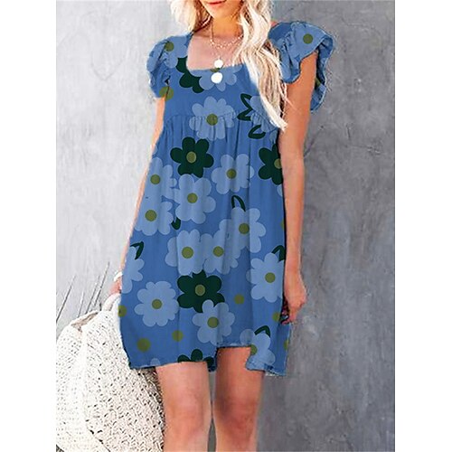 abito maglione casual da donna abito maglione stampato stampa floreale scollo a U mini abito maglione moda attiva vacanza uscire manica corta vestibilità ampia nero giallo blu royal estate primavera
abito maglione casual da donna abito maglione stampato stampa floreale scollo a U mini abito maglione moda attiva vacanza uscire manica corta vestibilità ampia nero giallo blu royal estate primavera