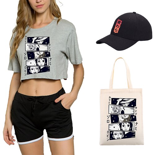 One Piece Monkey D. Luffy Nico Robin Sanji Japonesa/Curta Calção Boné de Baseball Imprimir Arte Gráfica Bolsa Calções Chapéu Para Mulheres Adulto Hot Stamping 100% Poliéster Casual / Diário
One Piece Monkey D. Luffy Nico Robin Sanji Japonesa/Curta Calção Boné de Baseball Imprimir Arte Gráfica Bolsa Calções Chapéu Para Mulheres Adulto Hot Stamping 100% Poliéster Casual / Diário