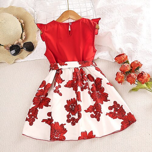 Bambino (1-4 anni) Da ragazza Vestito Pop art Vestito Scuola Nodo della cravatta Girocollo Senza maniche Attivo Vestito 3-7 anni Estate Rosa Rosso
Bambino (1-4 anni) Da ragazza Vestito Pop art Vestito Scuola Nodo della cravatta Girocollo Senza maniche Attivo Vestito 3-7 anni Estate Rosa Rosso