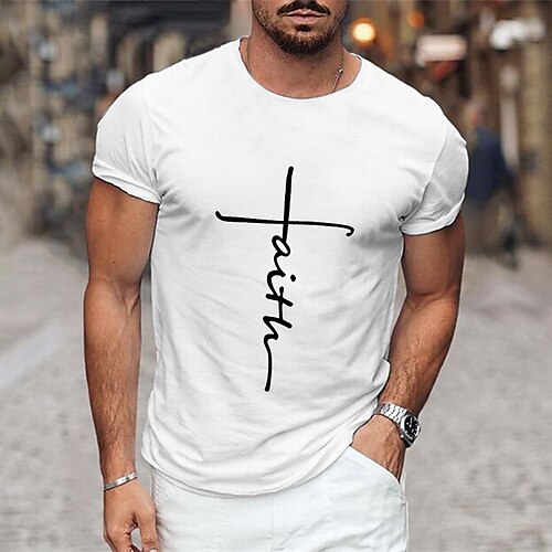 Per uomo maglietta Magliette grafiche Camicia fresca Stampe astratte Croce Fede Girocollo Stampa a caldo Strada Da mare Maniche corte Stampa Abbigliamento Originale Essenziale Comodo
Per uomo maglietta Magliette grafiche Camicia fresca Stampe astratte Croce Fede Girocollo Stampa a caldo Strada Da mare Maniche corte Stampa Abbigliamento Originale Essenziale Comodo