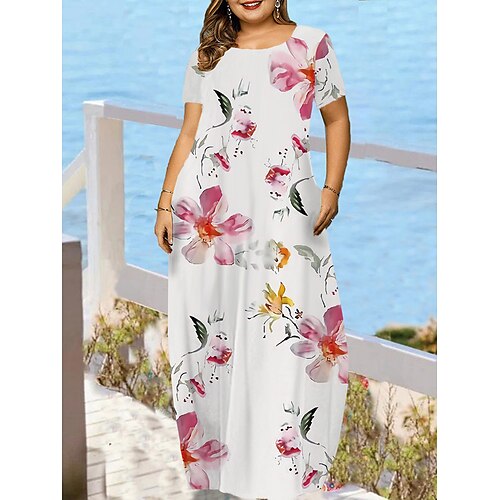 kvinners pluss størrelse fritidsgenser kjole grafisk floral lang genser kjole maxi genser kjole ermeløs lommetrykk rund hals mote daglig hvit oransje sommer vår l xl xxl 3xl 4xl
kvinners pluss størrelse fritidsgenser kjole grafisk floral lang genser kjole maxi genser kjole ermeløs lommetrykk rund hals mote daglig hvit oransje sommer vår l xl xxl 3xl 4xl