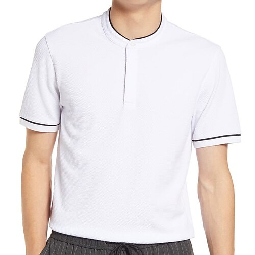 Herre POLO T-skjorte Golf skjorte Gate Avslappet Rund hals Kortermet Mote Grunnleggende Helfarge عادي Knapp Sommer Normal Hvit Mørk Marineblå POLO T-skjorte
Herre POLO T-skjorte Golf skjorte Gate Avslappet Rund hals Kortermet Mote Grunnleggende Helfarge عادي Knapp Sommer Normal Hvit Mørk Marineblå POLO T-skjorte