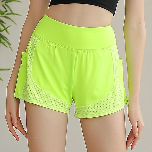 Dame Løpeshorts Gymshorts Sidelommer 2 i 1 Bunner Atletisk treningsklær Reflekterende Pustende Fukttransport Trening Treningsøkt Maraton Sports Sportsklær Ensfarget lysende grønne Svart Hvit
Dame Løpeshorts Gymshorts Sidelommer 2 i 1 Bunner Atletisk treningsklær Reflekterende Pustende Fukttransport Trening Treningsøkt Maraton Sports Sportsklær Ensfarget lysende grønne Svart Hvit