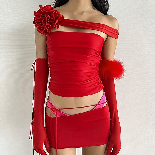 Ragazza gotica Sensuale Y2K Anno 2000 Barbiecore Top corto Parte superiore del tubo Per donna 2 pezzi Costume Vintage ▾ Cosplay Gonne
Ragazza gotica Sensuale Y2K Anno 2000 Barbiecore Top corto Parte superiore del tubo Per donna 2 pezzi Costume Vintage ▾ Cosplay Gonne