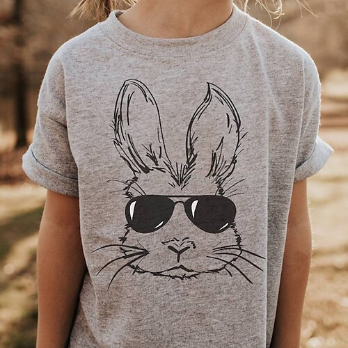 Kinderen Jongens Pasen T-shirt Tee Konijn Korte mouw Kinderen Top Casual Modieus Dagelijks Zomer Wit 2-12 jaar
Kinderen Jongens Pasen T-shirt Tee Konijn Korte mouw Kinderen Top Casual Modieus Dagelijks Zomer Wit 2-12 jaar