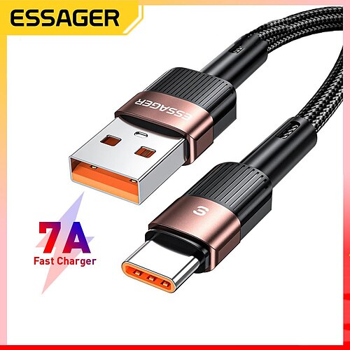 essager 7a cabo usb tipo c para realme huawei p30 pro 66w fio de carregamento rápido usb-c carregador cabo de dados para samsung oneplus poco f3
essager 7a cabo usb tipo c para realme huawei p30 pro 66w fio de carregamento rápido usb-c carregador cabo de dados para samsung oneplus poco f3