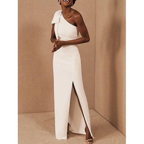 A tubino Vestiti da sera minimalista Vestito Abiti da festa Lungo Senza maniche Monospalla Cotone Scollato sul retro con A tulipano Colore Puro 2023
A tubino Vestiti da sera minimalista Vestito Abiti da festa Lungo Senza maniche Monospalla Cotone Scollato sul retro con A tulipano Colore Puro 2023