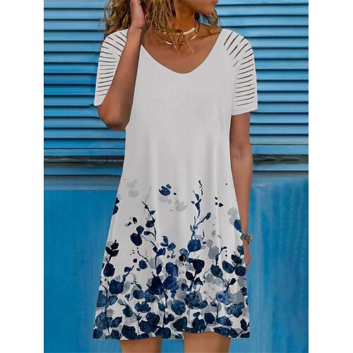 Per donna Vestito casual Abito estivo Abito sottoveste Floreale Stampa A V Vestito longuette Di tendenza Streetwear Esterno Strada Manica corta Morbido Bianco Estate Primavera S M L XL XXL
Per donna Vestito casual Abito estivo Abito sottoveste Floreale Stampa A V Vestito longuette Di tendenza Streetwear Esterno Strada Manica corta Morbido Bianco Estate Primavera S M L XL XXL