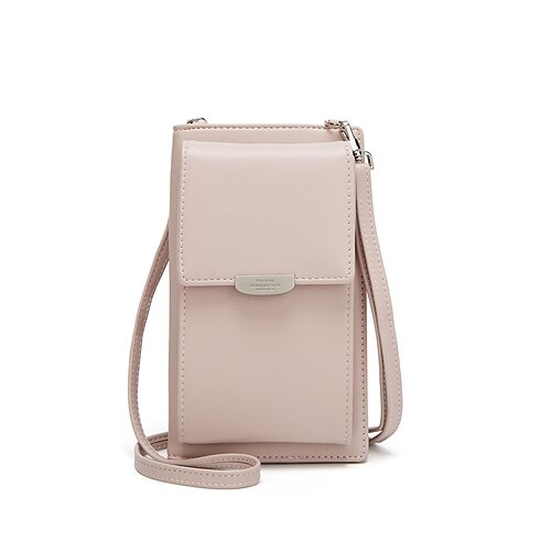 Dame Crossbody-veske Lommebok Pung Mobilveske Lommebok for kredittkortholder PU lær Shopping Daglig Glidelås Stor kapasitet Vanntett Pustende Helfarge Svart Rosa Rød
Dame Crossbody-veske Lommebok Pung Mobilveske Lommebok for kredittkortholder PU lær Shopping Daglig Glidelås Stor kapasitet Vanntett Pustende Helfarge Svart Rosa Rød
