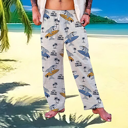 Per uomo Pantaloni Pantaloni estivi Pantaloni da spiaggia A cordoncino Vita elastica Stampa 3D Animali Albero di cocco Stampe astratte Comfort Informale Giornaliero Per eventi Streetwear Hawaiano Blu
Per uomo Pantaloni Pantaloni estivi Pantaloni da spiaggia A cordoncino Vita elastica Stampa 3D Animali Albero di cocco Stampe astratte Comfort Informale Giornaliero Per eventi Streetwear Hawaiano Blu