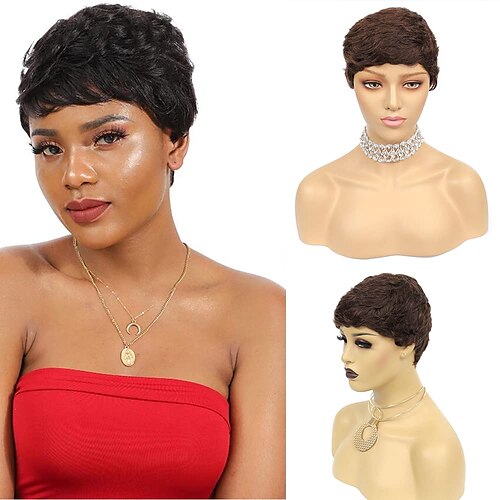 korte parykker pixie cut parykker med pandehår til sorte kvinder brasiliansk jomfru sorte bølgede parykker lagdelt maskinfremstillet ingen blonder front parykker
korte parykker pixie cut parykker med pandehår til sorte kvinder brasiliansk jomfru sorte bølgede parykker lagdelt maskinfremstillet ingen blonder front parykker
