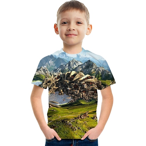 mode dinosaur korte ærmer børn 3d printet t-shirt til mænd og piger kortærmet rund hals
mode dinosaur korte ærmer børn 3d printet t-shirt til mænd og piger kortærmet rund hals