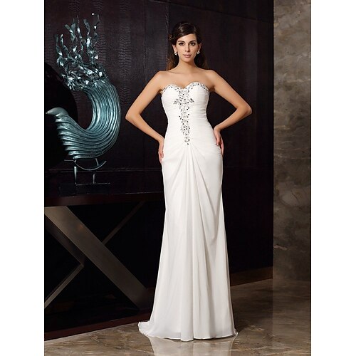 A sirena Vestiti da sera Elegante Vestito Abiti da festa Strascico a terra Senza maniche Senza bretelline Chiffon con Con diamantini Con ruche 2023
A sirena Vestiti da sera Elegante Vestito Abiti da festa Strascico a terra Senza maniche Senza bretelline Chiffon con Con diamantini Con ruche 2023