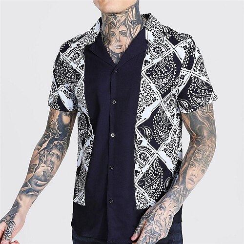 Hombre Camisa camisa hawaiana Floral Estampados Cosecha Collar Cubano Blanco Casual Festivos Manga Corta Abotonar Estampado Ropa Deportes Moda Ropa de calle Design
Hombre Camisa camisa hawaiana Floral Estampados Cosecha Collar Cubano Blanco Casual Festivos Manga Corta Abotonar Estampado Ropa Deportes Moda Ropa de calle Design