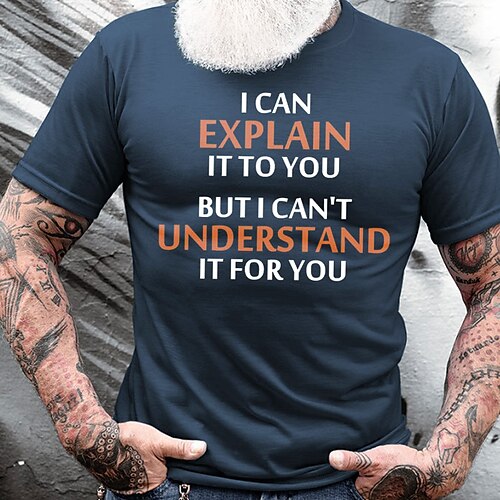 maglietta da uomo tee grafica tee divertente polester / misto cotone lettere stampate girocollo nero blu verde outdoor casual manica corta stampa abbigliamento abbigliamento sport fashion designer
maglietta da uomo tee grafica tee divertente polester / misto cotone lettere stampate girocollo nero blu verde outdoor casual manica corta stampa abbigliamento abbigliamento sport fashion designer