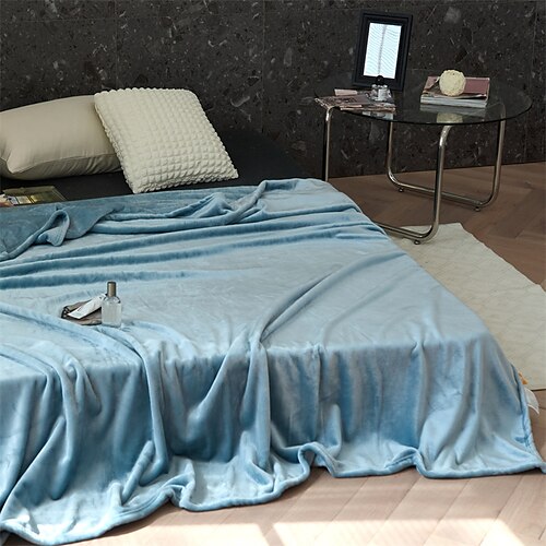 Modern Simple Flannel Blanket Single And Double Nap Blanket Bed Sheet Thickened Warm Coral Wool Blanket Solid
Modern Simple Flannel Blanket Single And Double Nap Blanket Bed Sheet Thickened Warm Coral Wool Blanket Solid