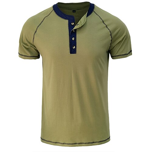 Per uomo maglietta Tinta unica Con decorazione gioiello Plus Size Casual / quotidiano Manica corta Color Block Abbigliamento Essenziale
Per uomo maglietta Tinta unica Con decorazione gioiello Plus Size Casual / quotidiano Manica corta Color Block Abbigliamento Essenziale