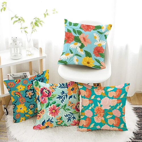 Blumenpflanze doppelseitiger Kissenbezug 4pc weicher dekorativer Kissenbezug Kissenbezug für Schlafzimmer Wohnzimmer Sofa Couch Stuhl
Blumenpflanze doppelseitiger Kissenbezug 4pc weicher dekorativer Kissenbezug Kissenbezug für Schlafzimmer Wohnzimmer Sofa Couch Stuhl