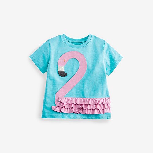 Børn Pige T-shirt Tegneserie Skole Kortærmet Crewneck Aktiv 7-13 år Sommer Hvid Lyserød Rød
Børn Pige T-shirt Tegneserie Skole Kortærmet Crewneck Aktiv 7-13 år Sommer Hvid Lyserød Rød
