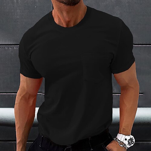 Herren Übergröße Groß Hoch Männer-Tops T Shirt Tee Rundhalsausschnitt Schwarz Weiß Marineblau Kurze Ärmel Outdoor Ausgehen Grundlegend Glatt Bekleidung Baumwollmischung Stilvoll Brautkleider schlicht
Herren Übergröße Groß Hoch Männer-Tops T Shirt Tee Rundhalsausschnitt Schwarz Weiß Marineblau Kurze Ärmel Outdoor Ausgehen Grundlegend Glatt Bekleidung Baumwollmischung Stilvoll Brautkleider schlicht