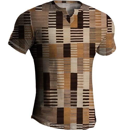 Per uomo Magliette Maglietta Waffle Pop art A quadri A V Abbigliamento Stampa 3D Esterno Informale Manica corta Essenziale Di tendenza Originale
Per uomo Magliette Maglietta Waffle Pop art A quadri A V Abbigliamento Stampa 3D Esterno Informale Manica corta Essenziale Di tendenza Originale