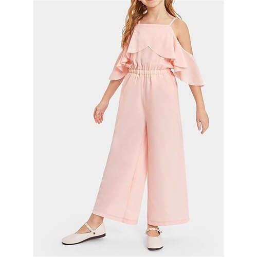 Buksedrakt Gulvlengde Firkantet hals Chiffon Junior brudepike kjoler og kjoler Med Drapert Rosa Gjestekjole for barn 4-16 år
Buksedrakt Gulvlengde Firkantet hals Chiffon Junior brudepike kjoler og kjoler Med Drapert Rosa Gjestekjole for barn 4-16 år