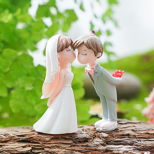 2 pçs/conjunto casal de casamento dos desenhos animados decoração de micro paisagem ornamentos de plástico 2 pçs
2 pçs/conjunto casal de casamento dos desenhos animados decoração de micro paisagem ornamentos de plástico 2 pçs