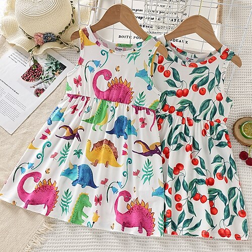 Bambino Da ragazza Vestito Frutta Dinosauro Abito casual Sopra il ginocchio Vestito Esterno Girocollo Senza maniche Attivo Vestito 3-7 anni Estate Bianco Colore
Bambino Da ragazza Vestito Frutta Dinosauro Abito casual Sopra il ginocchio Vestito Esterno Girocollo Senza maniche Attivo Vestito 3-7 anni Estate Bianco Colore