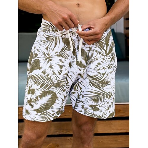 Herre Surfeshorts Badeshorts Snorer med mesh fôr Elastisk midje Kokosnøttre Grafiske trykk Hurtigtørkende Kort Avslappet Daglig Ferie Hawaiisk Bohem Hvit Mikroelastisk
Herre Surfeshorts Badeshorts Snorer med mesh fôr Elastisk midje Kokosnøttre Grafiske trykk Hurtigtørkende Kort Avslappet Daglig Ferie Hawaiisk Bohem Hvit Mikroelastisk