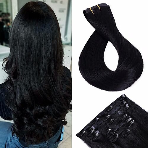 jet black sømløs klips i remy hair extensions usynlig pu hair extensions klips på menneskehår 7 stk 18 tommer 115g
jet black sømløs klips i remy hair extensions usynlig pu hair extensions klips på menneskehår 7 stk 18 tommer 115g