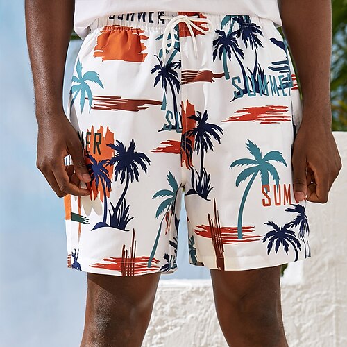 Herre Surfeshorts Badeshorts Sommershorts Strandshorts Snorer med mesh fôr Elastisk midje Kokosnøttre Grafiske trykk Hurtigtørkende Kort Avslappet Daglig Ferie Bohem Hawaiisk Hvit Mikroelastisk
Herre Surfeshorts Badeshorts Sommershorts Strandshorts Snorer med mesh fôr Elastisk midje Kokosnøttre Grafiske trykk Hurtigtørkende Kort Avslappet Daglig Ferie Bohem Hawaiisk Hvit Mikroelastisk