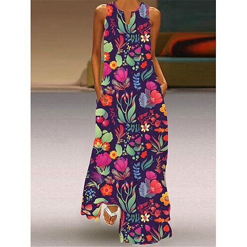 Dame Lang kjole Maxikjole Hverdagskjole Tank Top Kjole Sommerkjole Blomstret Mode Gade udendørs Daglig Weekend Lomme Trykt mønster Uden ærmer V-hals Kjole Regulær Lys Lyserød Lyserød Navyblå Sommer
Dame Lang kjole Maxikjole Hverdagskjole Tank Top Kjole Sommerkjole Blomstret Mode Gade udendørs Daglig Weekend Lomme Trykt mønster Uden ærmer V-hals Kjole Regulær Lys Lyserød Lyserød Navyblå Sommer