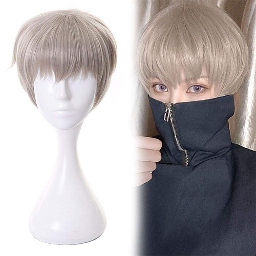 lutiore parrucche cosplay jujutsu kaisen anime toge personaggi inumaki cosplay abbigliamento acconciatura argento ad alta temperatura parrucche bianche per adulti
lutiore parrucche cosplay jujutsu kaisen anime toge personaggi inumaki cosplay abbigliamento acconciatura argento ad alta temperatura parrucche bianche per adulti