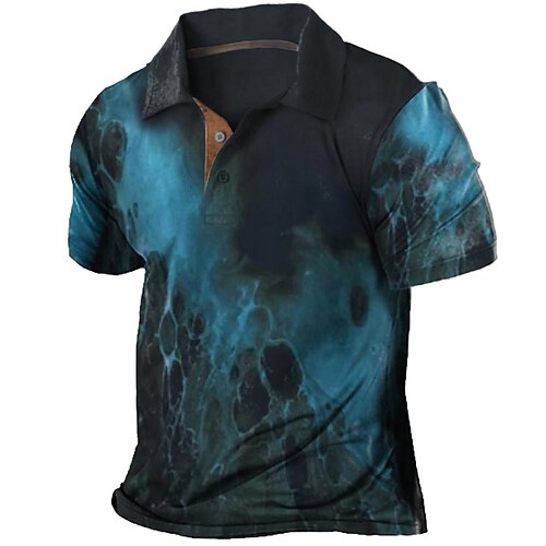 Per uomo POLO Camicia da golf Golf Stampe astratte Scuro Collo ripiegabile Blu Esterno Strada Maniche corte Bottone giù Stampa Abbigliamento Sportivo Di tendenza Streetwear Originale
Per uomo POLO Camicia da golf Golf Stampe astratte Scuro Collo ripiegabile Blu Esterno Strada Maniche corte Bottone giù Stampa Abbigliamento Sportivo Di tendenza Streetwear Originale