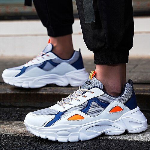 Herre Kondisko Sporty look Komfort Sko Far sko Sporty Afslappet udendørs Daglig Løb Gang Net PU Åndbart Ankelstøvler Grå Farveblok Forår Efterår
Herre Kondisko Sporty look Komfort Sko Far sko Sporty Afslappet udendørs Daglig Løb Gang Net PU Åndbart Ankelstøvler Grå Farveblok Forår Efterår