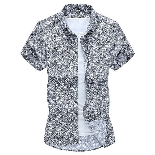 Per uomo Camicia Camicia estiva Maglietta informale Blu Grigio Maniche corte Con stampe Squadrata Strada Da mare Bottone giù Abbigliamento Di tendenza Comodo
Per uomo Camicia Camicia estiva Maglietta informale Blu Grigio Maniche corte Con stampe Squadrata Strada Da mare Bottone giù Abbigliamento Di tendenza Comodo
