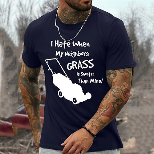 Herre T-shirt Grafiske T-shirts Cool skjorte Tegneserie Grafiske tryk Hobby Rund hals Varm Stempling Gade Ferierejse Kort Ærme Trykt mønster Tøj Designer Basale Moderne Moderne
Herre T-shirt Grafiske T-shirts Cool skjorte Tegneserie Grafiske tryk Hobby Rund hals Varm Stempling Gade Ferierejse Kort Ærme Trykt mønster Tøj Designer Basale Moderne Moderne