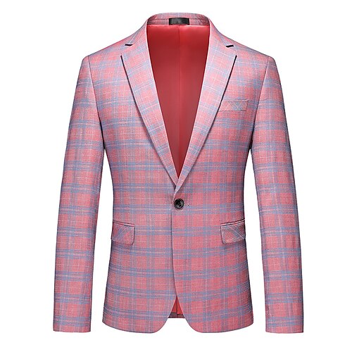 Per uomo Festa Giacca Blazer Standard Taglio standard Linea Monopetto - 1 bottone Rosa 2023
Per uomo Festa Giacca Blazer Standard Taglio standard Linea Monopetto - 1 bottone Rosa 2023