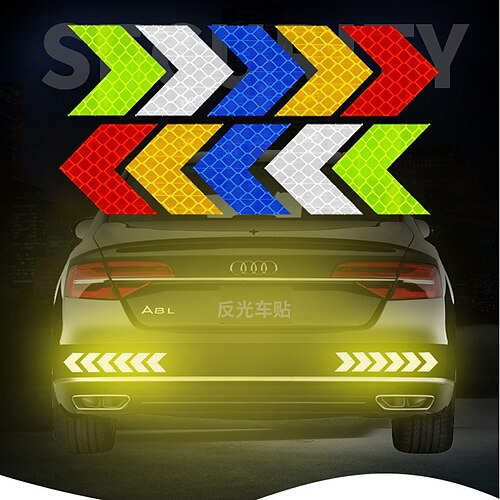 10 teile/satz auto auto verschiedene farben aufkleber selbstklebende reflektierende pfeil zeichen band
10 teile/satz auto auto verschiedene farben aufkleber selbstklebende reflektierende pfeil zeichen band