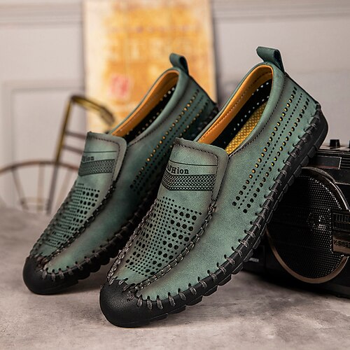 Herre Tøfler & Slip-ons Afslappet Kineseri Daglig Mikrofiber Åndbart Sort Blå Brun Sommer Efterår
Herre Tøfler & Slip-ons Afslappet Kineseri Daglig Mikrofiber Åndbart Sort Blå Brun Sommer Efterår