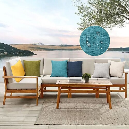 extérieur taie d'oreiller imperméable couleur unie décoratif jardin patio maison intérieur 1pc
extérieur taie d'oreiller imperméable couleur unie décoratif jardin patio maison intérieur 1pc