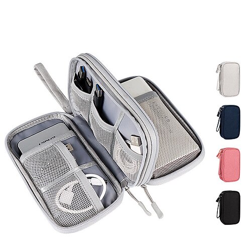 Organizador electrónico, bolsa organizadora de cables de viaje, accesorios electrónicos, estuche de transporte, portátil, impermeable, de doble capa, bolsa de almacenamiento todo en uno para cable, cable, cargador
Organizador electrónico, bolsa organizadora de cables de viaje, accesorios electrónicos, estuche de transporte, portátil, impermeable, de doble capa, bolsa de almacenamiento todo en uno para cable, cable, cargador