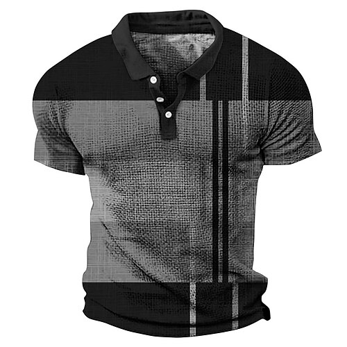 Per uomo POLO Camicia da golf Golf Color Block A strisce Stampe astratte Collo ripiegabile Giallo Grigio Esterno Strada Manica corta Stampa Abbigliamento Di tendenza Originale Informale Traspirante
Per uomo POLO Camicia da golf Golf Color Block A strisce Stampe astratte Collo ripiegabile Giallo Grigio Esterno Strada Manica corta Stampa Abbigliamento Di tendenza Originale Informale Traspirante