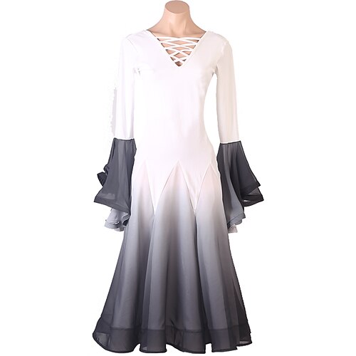 Ballroom-dans Kjole Kombinasjon Dame Trening Langermet Høy Chiffon Chinlon Tyll
Ballroom-dans Kjole Kombinasjon Dame Trening Langermet Høy Chiffon Chinlon Tyll